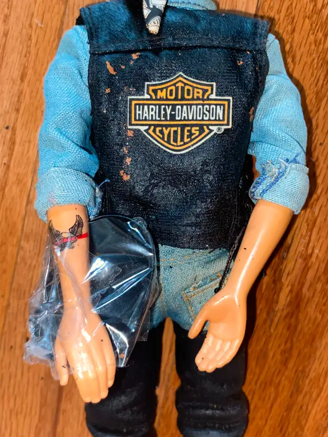 Vintage Ken Harley Davidson Barbie Doll 1999 Rare63234806053889122
