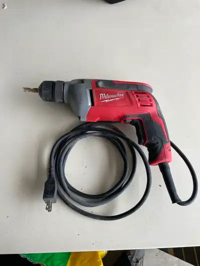 Milwaukee power drill 3/8 inch great condition $75 obo, View more