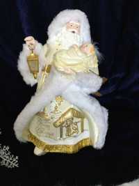 Rare Thomas Kinkade 'Spirit Of Christmas' St. Nicholas Figurine