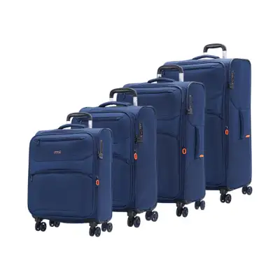 This 4-Wheel French Masterpiece is available in Soft-sided Material With Ultra-Light Design and Expa...