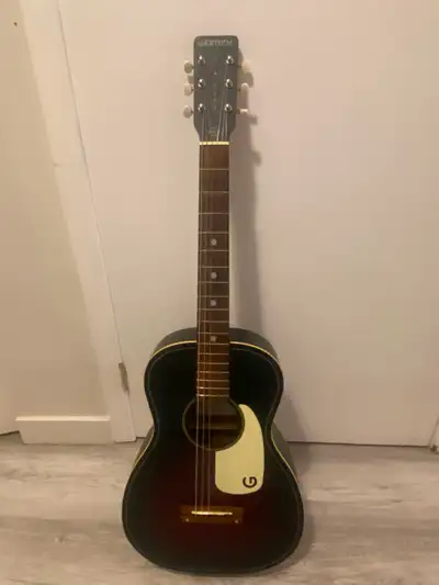 Guitar- Gretch Jim Dandy parlour guitar and case, View more