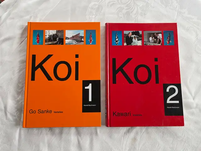 Koi 1 & Koi 2 – Mint Hardcover Set by Harald Bachmann in Other in City of Toronto - Image 2