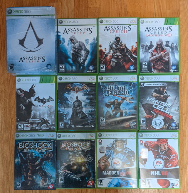 XBOX 360 Video Games - $5 each in XBOX 360 in Markham / York Region