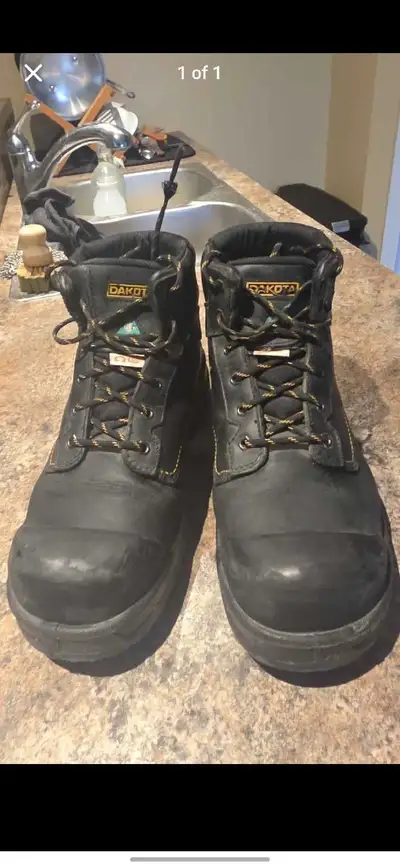 dakota working steel toed boots men size 12, View more