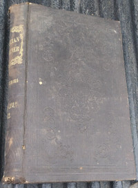 1842 Antique HC Book Christian Examiner General Review