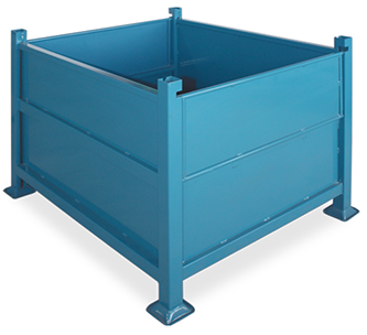 KW MATERIALS HANDLING IS ONTARIO'S # 1 SOURCE FOR SOLID METAL PARTS CONTAINERS AND STEEL STACKING BI...