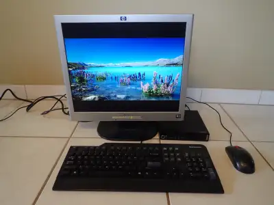 TINY PC BUNDLE (8GB, 500GB HD, WIFI, MONITOR, KEYBOARD, MOUSE), View more