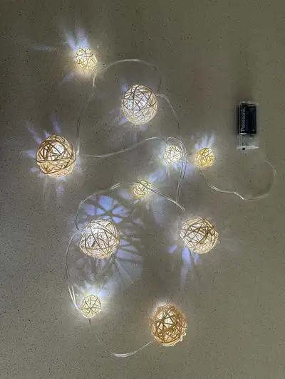 Decorative Rattan Ball String Lights, View more