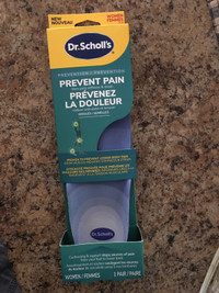 Dr. Scholl's Womens Insoles Size 7-7.5 NEW