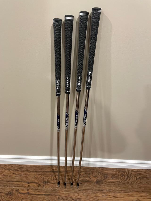 Rifle Project X iron shafts 5.5 flex in Golf in Guelph