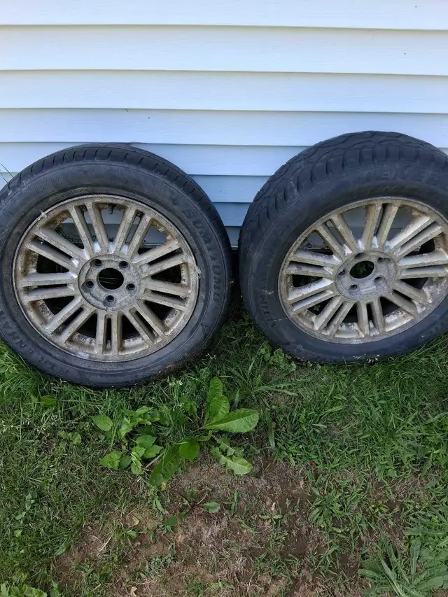 Set of four Chrysler 17 "wheels in Tires & Rims in Annapolis Valley - Image 2