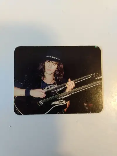 1 Sticker of Richie Sambora - Guitar I Sticker of Alec John Such - Bass 4cm x 3cm Stickers In Excell...