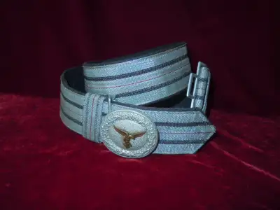 Ceinturon et boucle Luftwaffe Militaria Military Militaire, View more