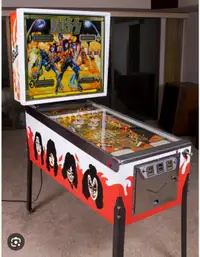 Looking for KISS or Evel Knievel pinball machine