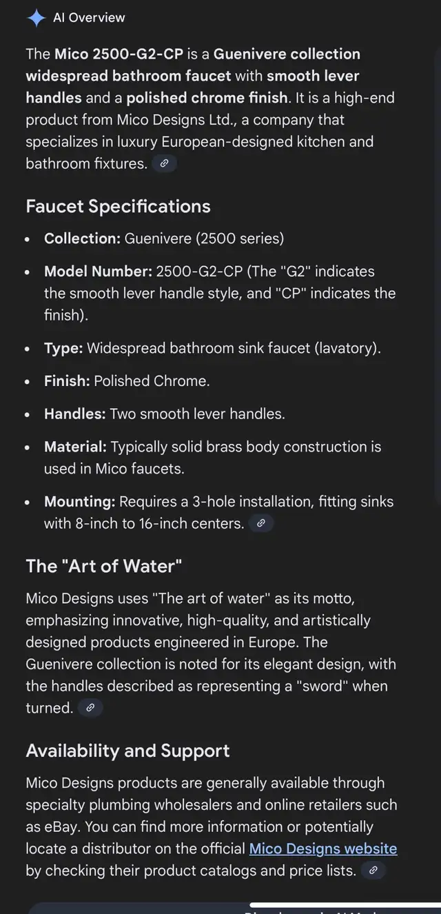 Premium bathroom faucet in Plumbing, Sinks, Toilets & Showers in Windsor Region - Image 6