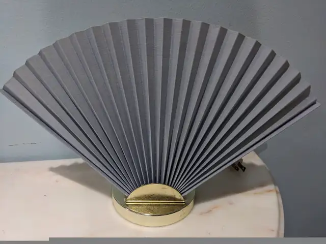 Hollywood Regency style fan table lamp light in Indoor Lighting & Fans in City of Toronto - Image 11