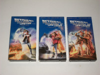 Retour vers le futur I - II - III - (1985-1989-1990) VHS
