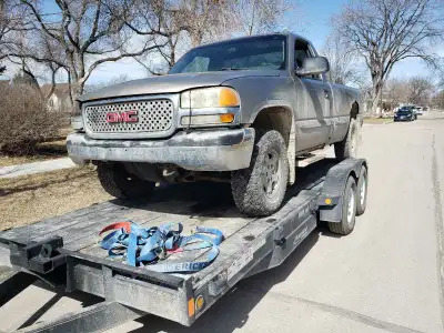 2002 GMC Sierra parts 5.3L 4L60E MANUAL 4X4 300 000 kms Runs and drives good Engine had headers Unkn...
