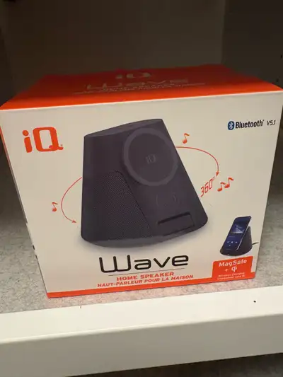 iQ Wave Speaker- Brand new, View more