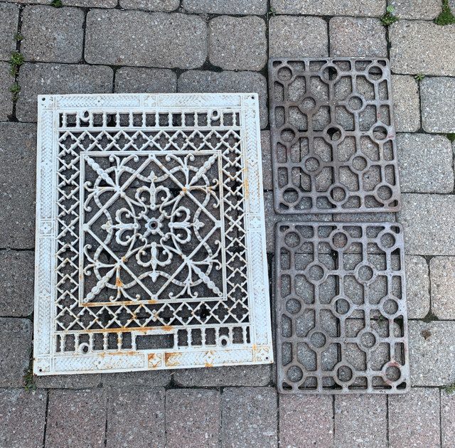 Antique cast iron grates wall grate in Arts & Collectibles in St. Catharines