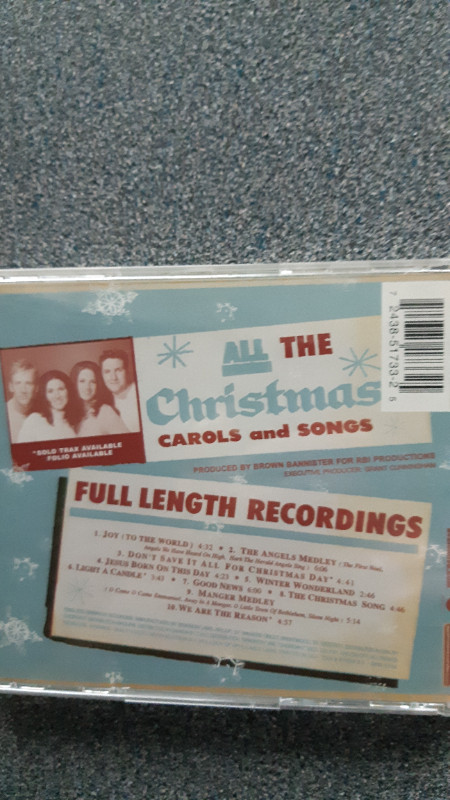 Cd musique Avalon Joy A Christmas Collection Music CD dans CD, DVD et Blu-ray  à Lévis - Image 2
