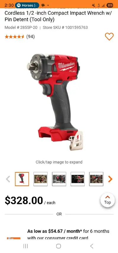 Milwaukee impact, View more
