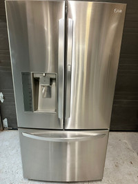 LG 36” Stainless Steel Refrigerator Door In Door $799