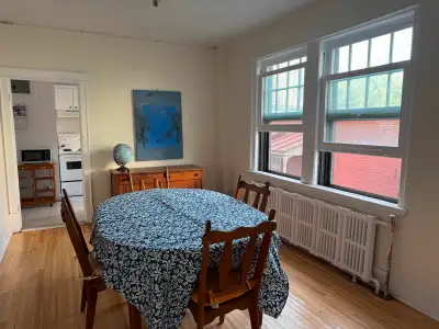 spacious three-bedroom apartment, westmount