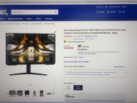 Samsung Gaming Monitor blowout Sale 50 % OFF 
