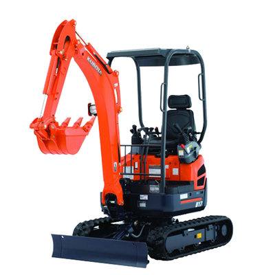 3,500 lbs. KUBOTA U17 Compact Excavator w/ 12” Tooth Bucket Rent, View more