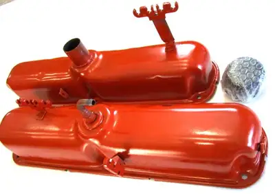 Restored Mopar Valve Covers Sets include Factory 318, 340, early (67/68) Small Block, Factory Late (...