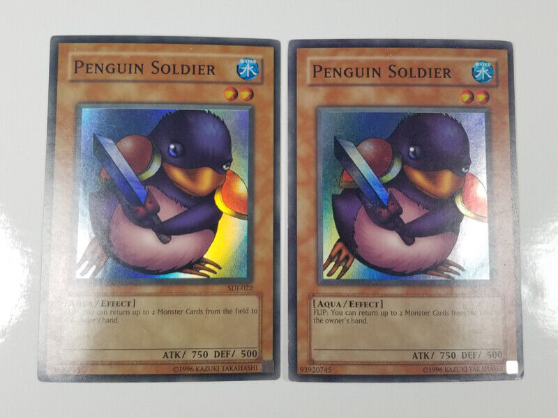 Penguin Soldier (x2) SDJ-022, Rare Holo 2003 Yu-Gi-Oh! for sale  