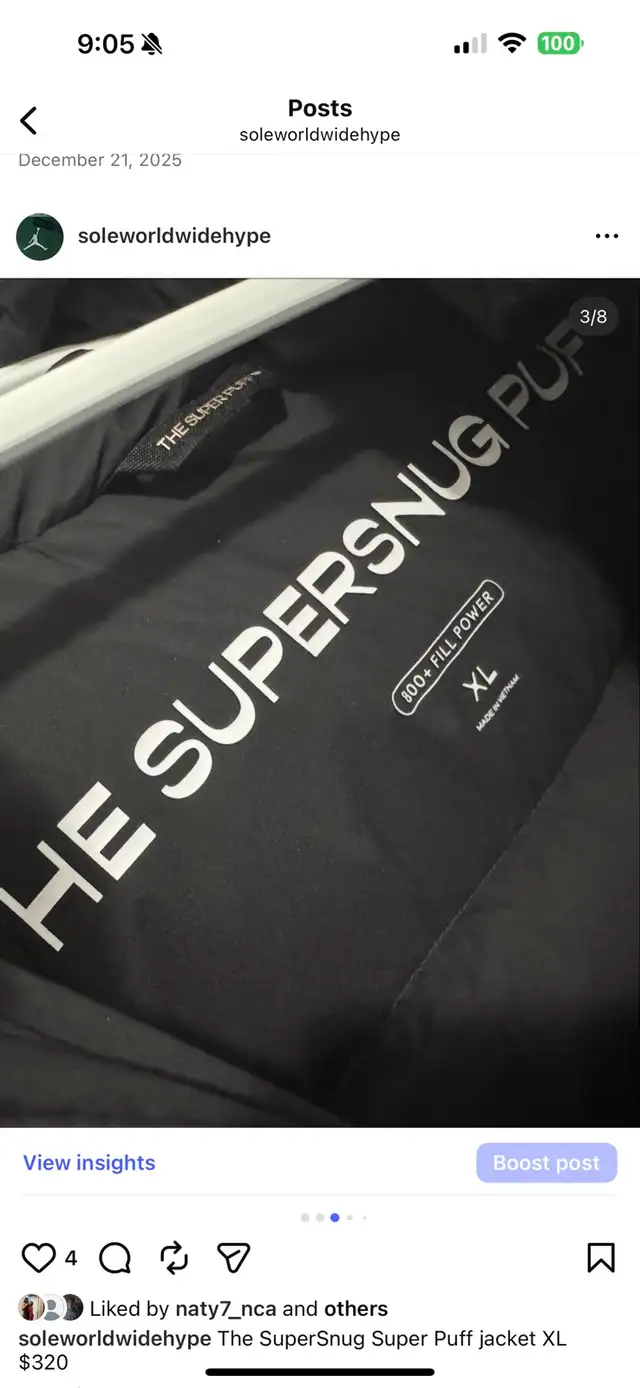 The SuperSnug Puff jacket XL $320 in Women's - Tops & Outerwear in City of Toronto - Image 4