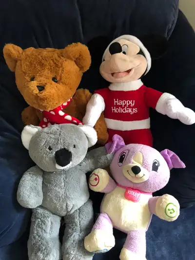 Baby kids stuffed toys $5-10 each, View more