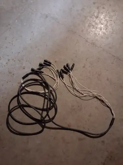 For sale a 6 channel 20ft long XLR snake. Good condition used indoors.