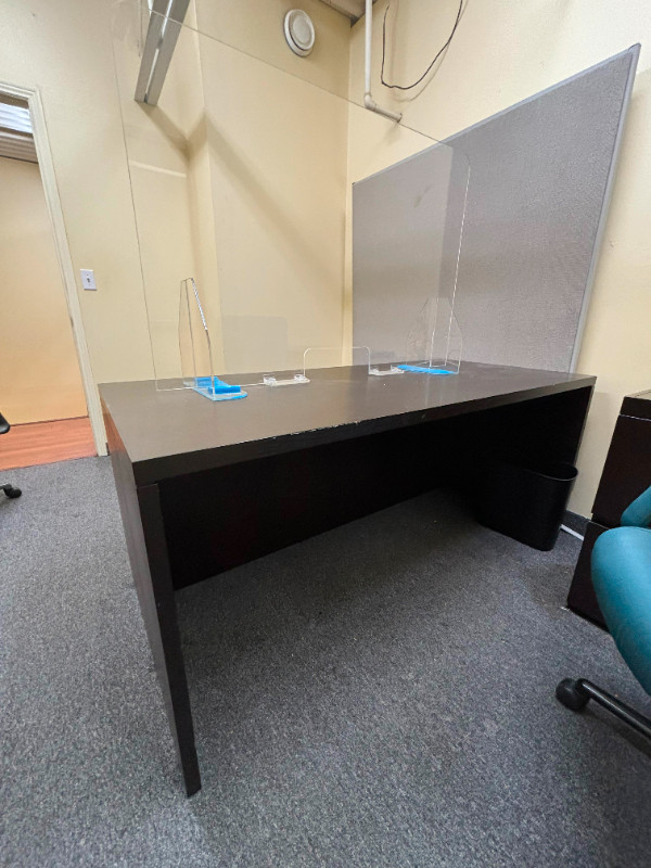 Ultimate Versatile Dark Brown Wood Desk - in Desks in Mississauga / Peel Region - Image 3