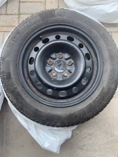 Michelin 205/60R16, 16.5 “ diameter rims