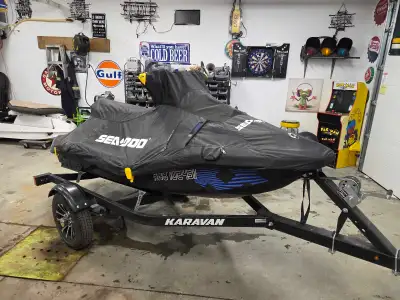 Get ready to make waves with this nearly new 2025 Sea-Doo Spark 3 Up Trixx, equipped with a sound sy...