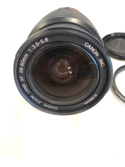 Canon EF 28-80 1:3.5-5.6 zoom lens, View more
