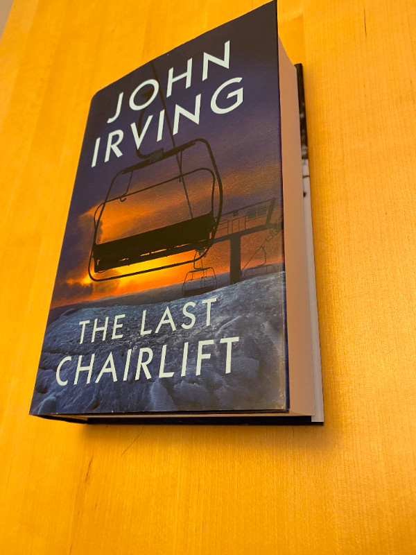 The Last Chairlift hardcover by John Irving - $10 - unread in Fiction in Victoria