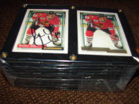 AUTOGRAPHED 1992 TOPPS HOCKEY CARDS