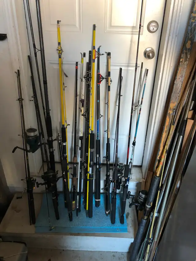 AMAZING FISHING RODS+REELS+LURS SALMON, MUSKY, CARP, PRO FLYROD, in Fishing, Camping & Outdoors in Markham / York Region - Image 13