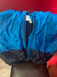 Children’s windbreaker and splash pants size 12/14 and large