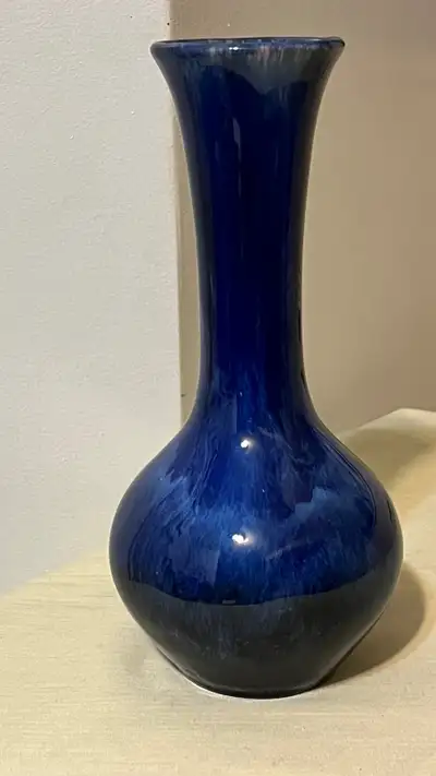 Blue Mountain Pottery blue Glaze vase. Harder to find, View more