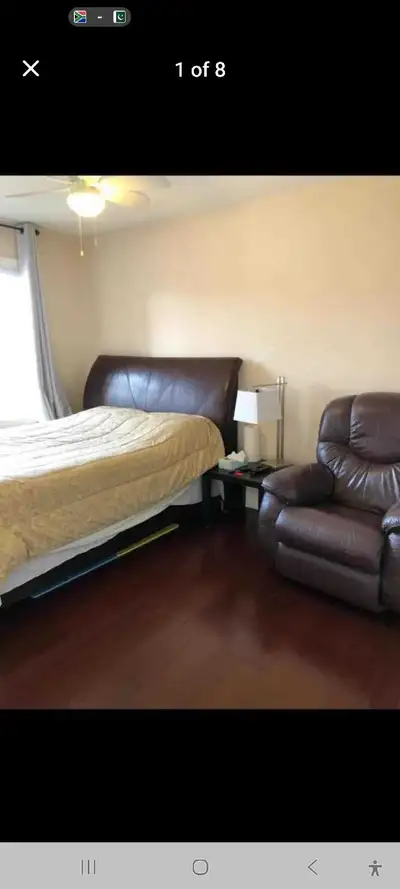 Single room for rent for female in semidetached house upstairs spacious and well furnished,kitchen w...