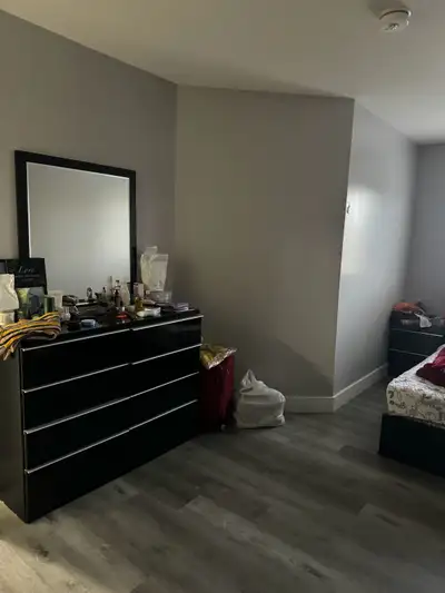 Private furnished room available for 1st August 800$ including everything 1 parking available locati...