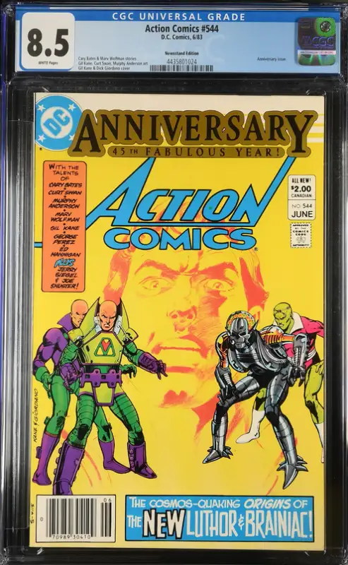 CGC Graded Comics Wonder Woman, Superman, Man of Steel WP NM DC63683038408321122