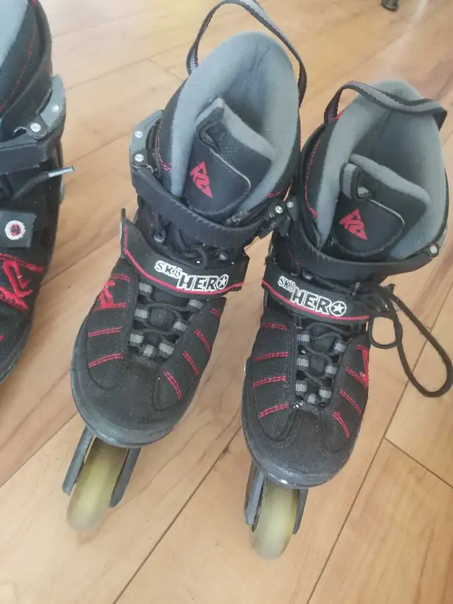 Skates for kids , 2 pairs SK8 HERO  32-37 / 35-40, each $25 in Skates & Blades in Markham / York Region - Image 3