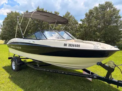 Boat is in mint shape, motor is perfect with all new hoses, plugs, carb kit, cap. All gauges work, n...