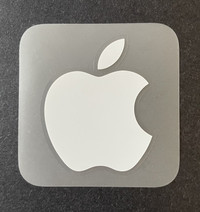 Apple Logo Sticker